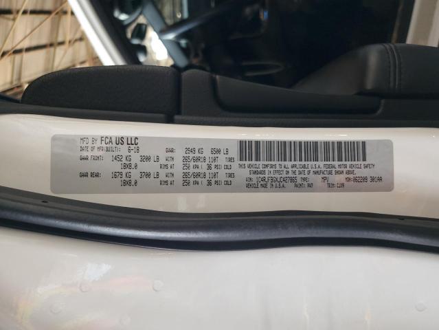 2018 JEEP GRAND CHER - 1C4RJFBGXJC427865