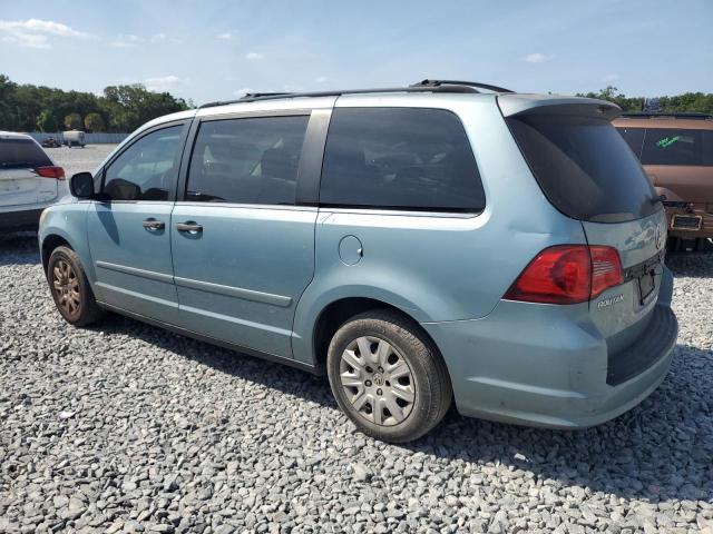VOLKSWAGEN ROUTAN S 2009 teal  gas 2V8HW44109R558997 photo #3
