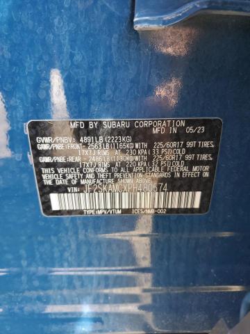 2023 SUBARU FORESTER W JF2SKAMCXPH480574