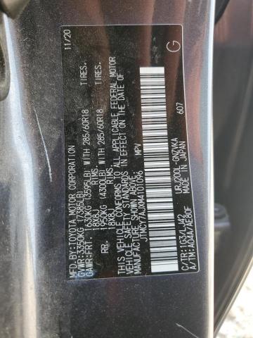 2021 TOYOTA LAND CRUIS - JTMCY7AJXM4101096