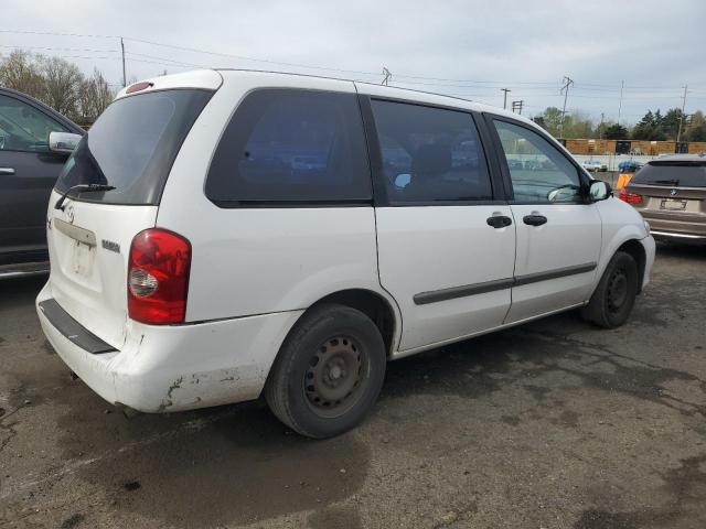 MAZDA MPV WAGON 2003 white  gas JM3LW28A330377583 photo #4