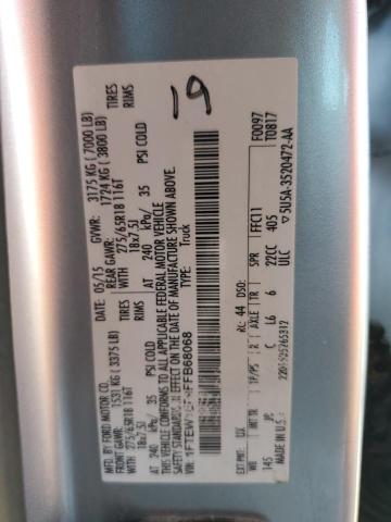 2015 FORD F150 SUPER - 1FTEW1EF9FFB68068