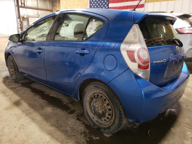 Vin: jtdkdtb34c1522375, lot: 54455675, toyota prius 20122