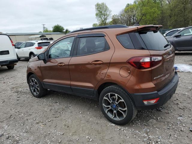 Vin: maj6s3jl1kc254371, lot: 51985235, ford ecosport ses 20192