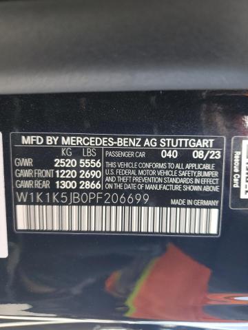 2023 MERCEDES-BENZ E 450 - W1K1K5JB0PF206699