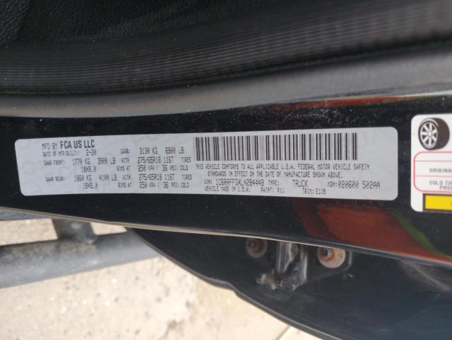 2020 RAM 1500 BIG H 1C6RRFFGXLN284448