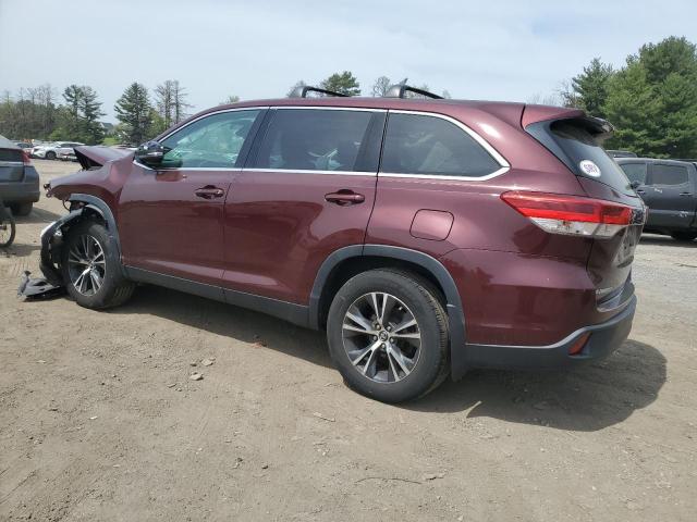 Vin: 5tdbzrfh1ks741760, lot: 54483025, toyota highlander le 20192