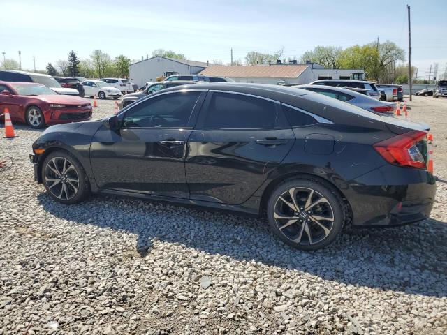 HONDA CIVIC SPOR 2021 black  gas 2HGFC2F8XMH532661 photo #3