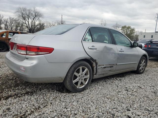 HONDA ACCORD EX 2003 silver sedan 4d gas 1HGCM66593A004250 photo #4