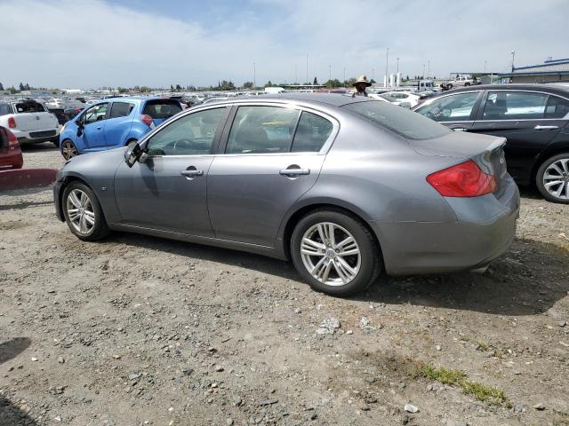 INFINITI Q40 2015 gray sedan 4d gas JN1CV6AP5FM502469 photo #3