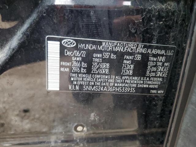 2023 HYUNDAI SANTA FE S - 5NMS24AJ6PH533935