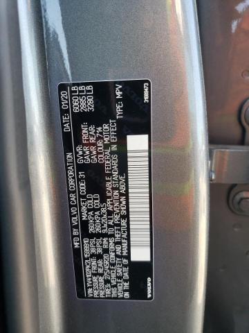 2020 VOLVO XC90 T5 MO - YV4102PK2L1599910