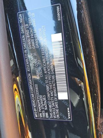 2025 VOLVO XC90 PLUS YV4062PE2S1335900