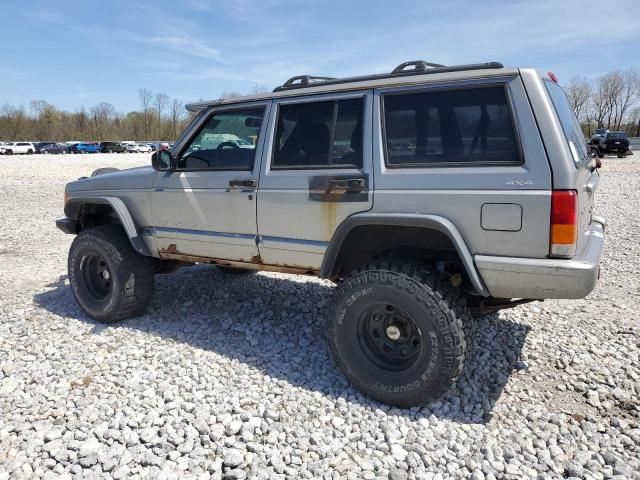 JEEP CHEROKEE C 2000 silver 4dr spor gas 1J4FF58S0YL148245 photo #3