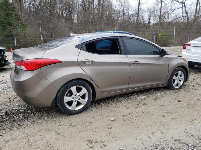 HYUNDAI ELANTRA GL 2013 tan sedan 4d gas 5NPDH4AE0DH194498 photo #4