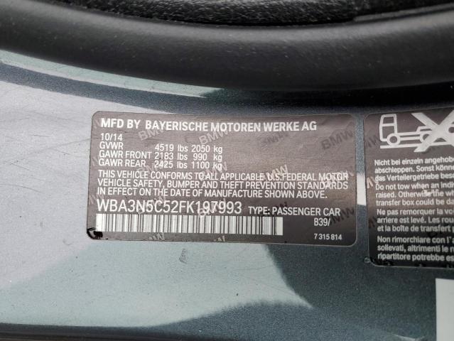 2015 BMW 428 XI WBA3N5C52FK197993
