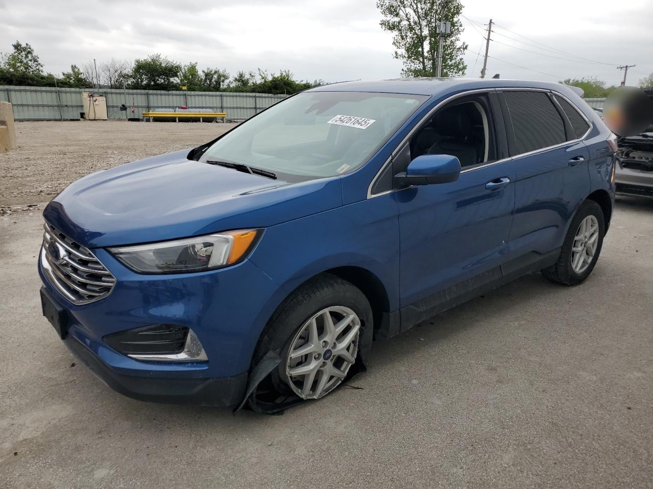 Lot #3311751725 2022 FORD EDGE SEL