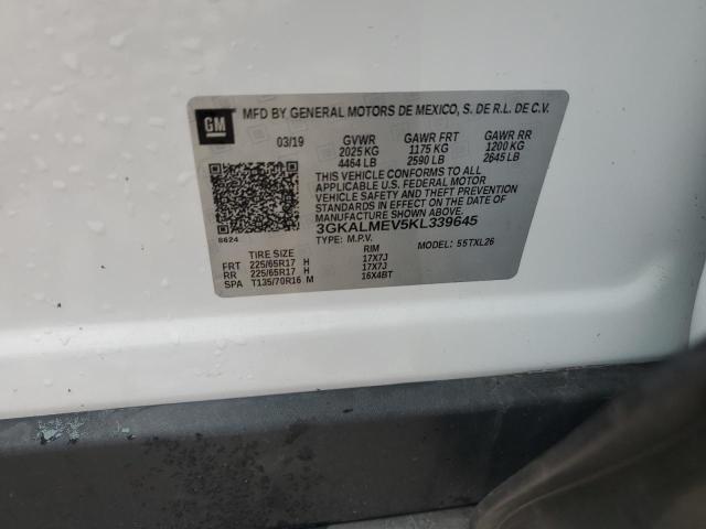 2019 GMC TERRAIN SL 3GKALMEV5KL339645