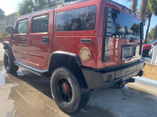 HUMMER H2 2003 orange  gas 5GRGN23U73H149133 photo #4