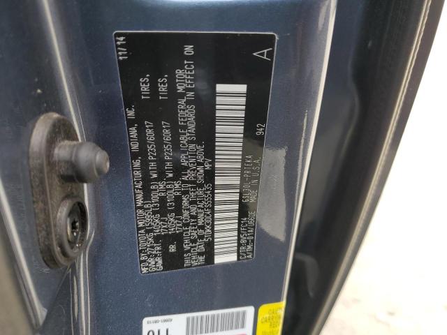 2015 TOYOTA SIENNA LE 5TDKK3DC4FS555435