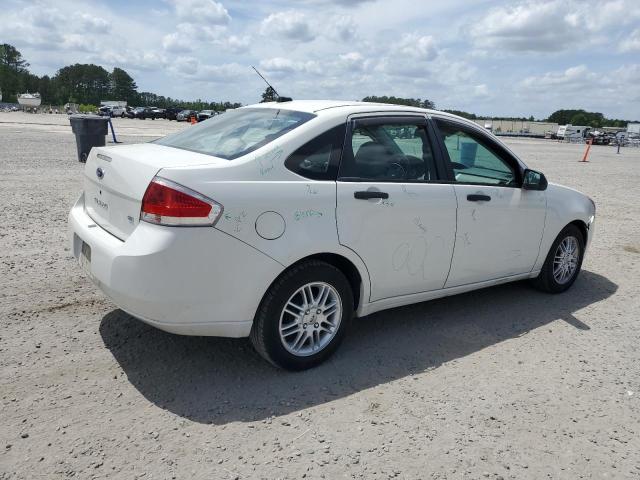 FORD FOCUS SE 2009 white  gas 1FAHP35N19W149165 photo #4