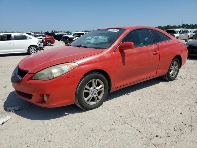 TOYOTA CAMRY SOLA 2006 red  gas 4T1CE38P86U751104 photo #1