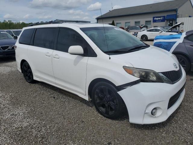 Vin: 5tdxk3dc7bs167485, lot: 53854335, toyota sienna sport 20114