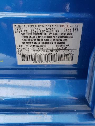 2025 NISSAN SENTRA SV - 3N1AB8CV0SY300203