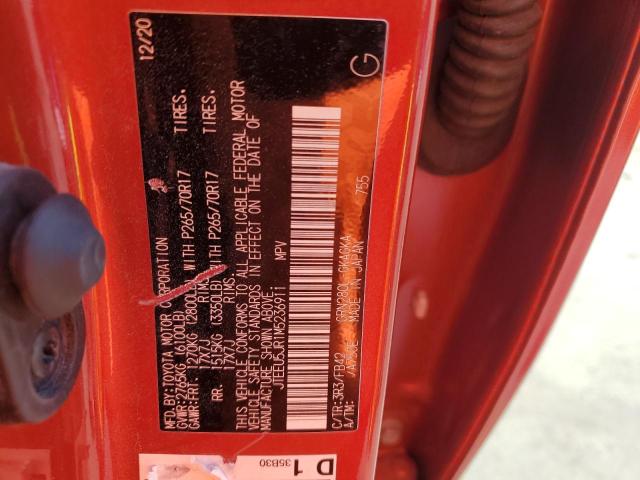 2021 TOYOTA 4RUNNER SR - JTEEU5JR1M5236911
