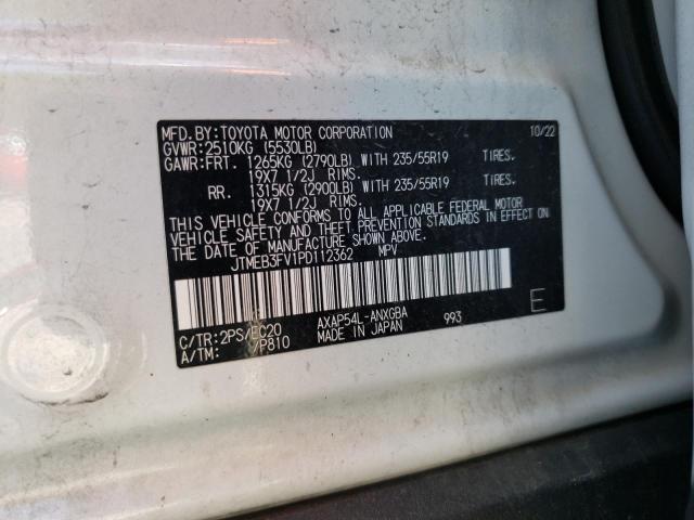 2023 TOYOTA RAV4 PRIME - JTMEB3FV1PD112362