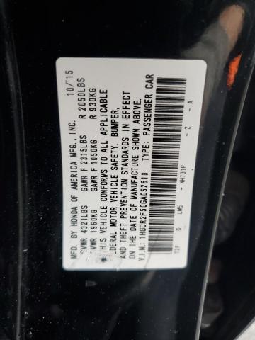 2016 HONDA ACCORD SPO - 1HGCR2F50GA052610