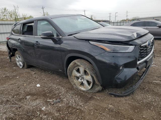 Vin: 5tdbbrch5ps586128, lot: 55253445, toyota highlander hybrid le 20234