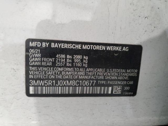 2021 BMW 330I - 3MW5R1J0XM8C10677