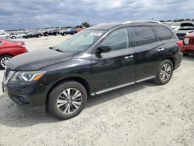 NISSAN PATHFINDER 2017 black  gas 5N1DR2MN8HC904614 photo #1