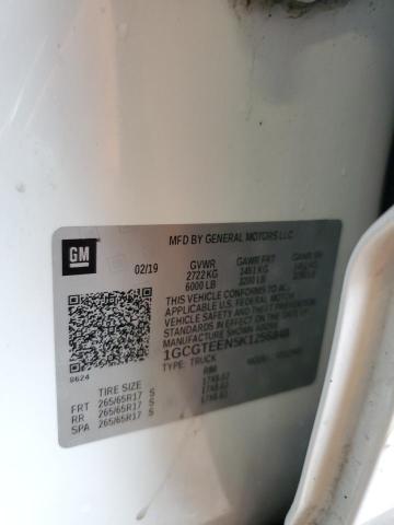 2019 CHEVROLET COLORADO Z - 1GCGTEEN5K1256848