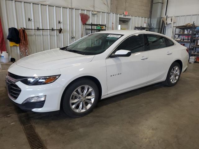 CHEVROLET MALIBU LT 2021 white  gas 1G1ZD5ST4MF003270 photo #1