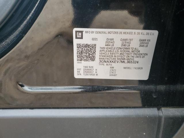 2021 CHEVROLET EQUINOX - 3GNAXKEV7ML365324