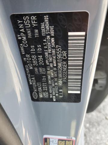 2021 HYUNDAI ELANTRA SE - KMHLM4AG8MU196557