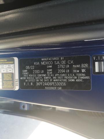 2023 KIA FORTE LX - 3KPF24AD6PE530956