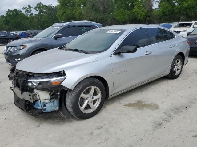 CHEVROLET MALIBU LS 2016 silver sedan 4d gas 1G1ZB5ST9GF208710 photo #1