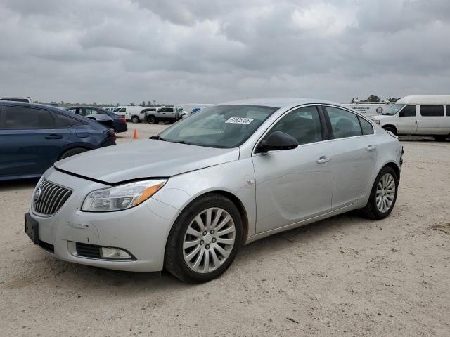 BUICK REGAL CXL 2011 silver sedan 4d gas 2G4GN5EC7B9177438 photo #1
