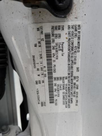 2016 FORD FOCUS S - 1FADP3E2XGL296328