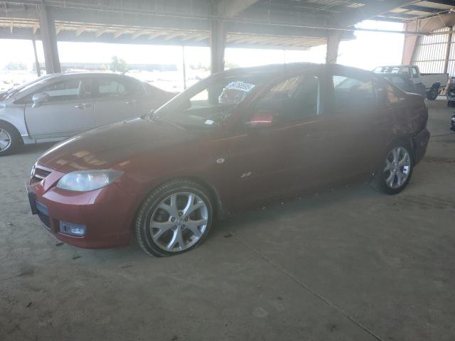 MAZDA 3 S 2008 burgundy  gas JM1BK324181107746 photo #1