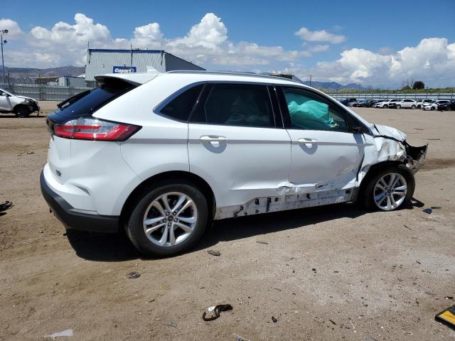 FORD EDGE SEL 2020 white  gas 2FMPK4J9XLBA31297 photo #4