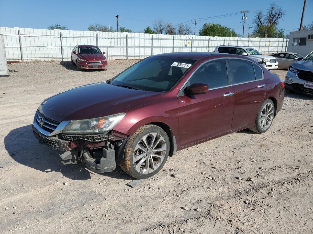 Lot #3310312007 2014 HONDA ACCORD SPO