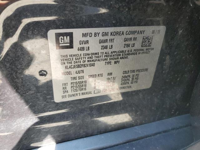 2015 BUICK ENCORE - KL4CJESB2FB241040