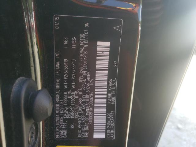 2015 TOYOTA HIGHLANDER 5TDDCRFH4FS009705