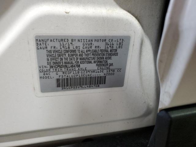2020 NISSAN KICKS - 3N1CP5DV9LL484708