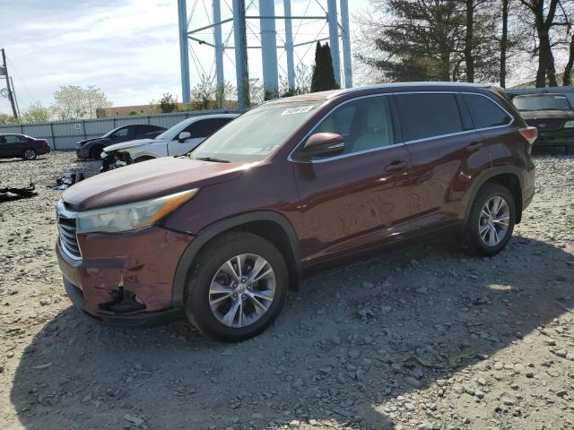 Vin: 5tdjkrfh0fs140569, lot: 54086105, toyota highlander xle 2015 img_1