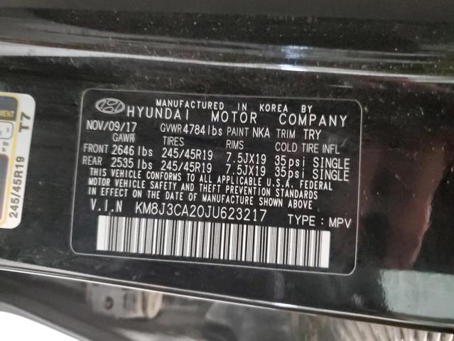 2018 HYUNDAI TUCSON VAL - KM8J3CA20JU623217